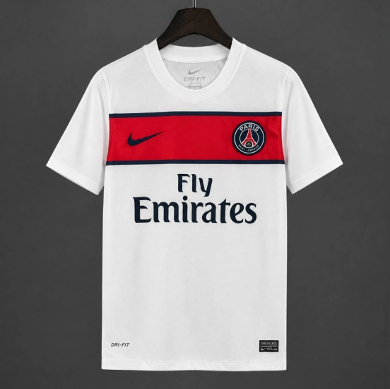 Retro 11/12 PSG Away White Jersey