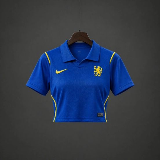 26/27 Chelsea Home Royal Blue Women Crop Jersey