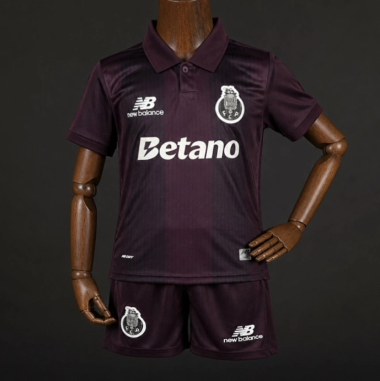 26/27 KIDS Porto Away Purple Jersey