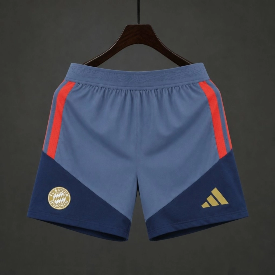 Player Version 26/27 Bayern Munich Grey Shorts with Pockets