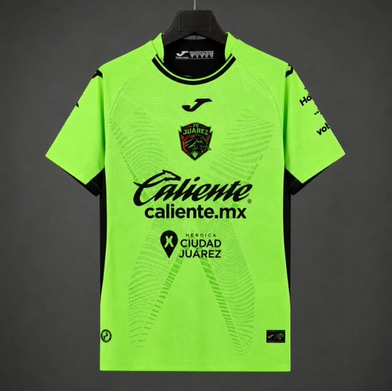 26/27 Juarez Home Light  Green Jersey